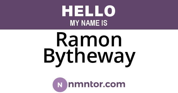 Ramon Bytheway