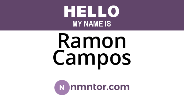 Ramon Campos