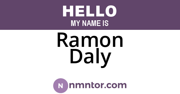Ramon Daly