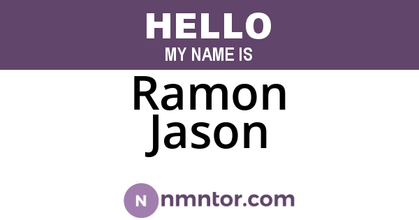 Ramon Jason