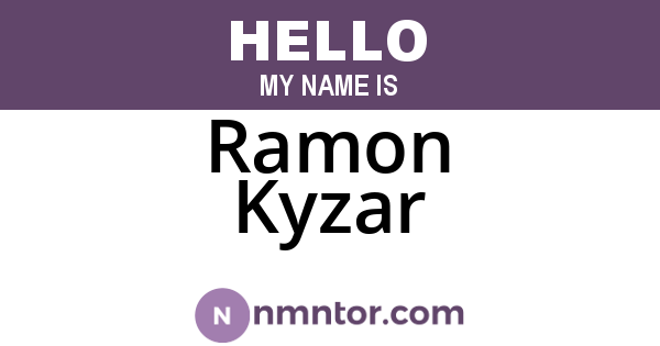 Ramon Kyzar