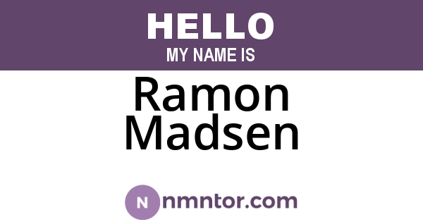 Ramon Madsen