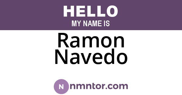 Ramon Navedo