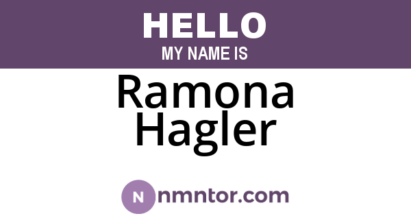 Ramona Hagler