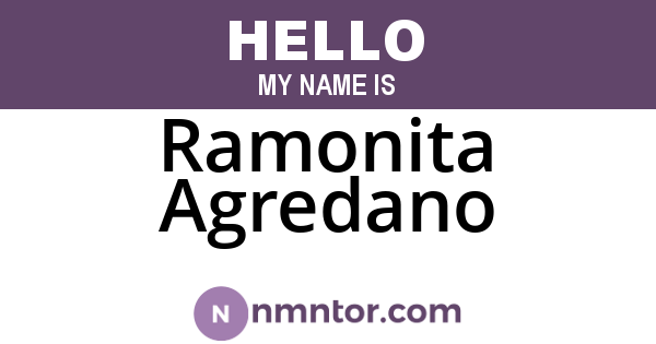 Ramonita Agredano