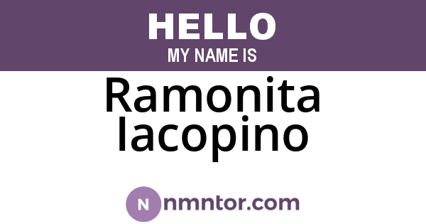 Ramonita Iacopino