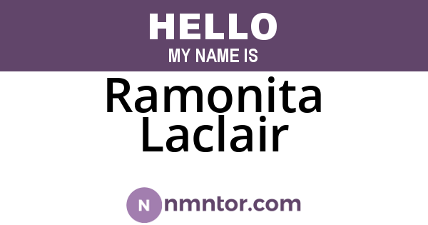 Ramonita Laclair