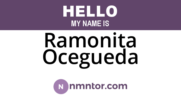 Ramonita Ocegueda