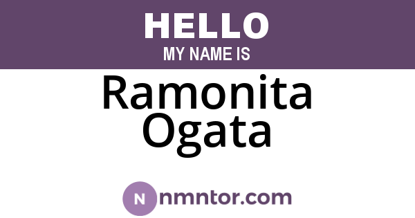 Ramonita Ogata