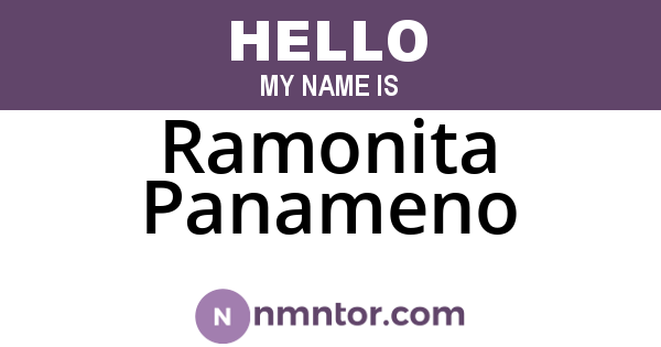 Ramonita Panameno