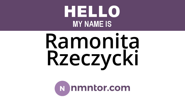 Ramonita Rzeczycki