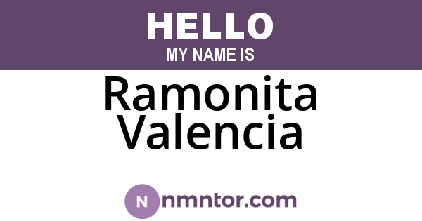 Ramonita Valencia