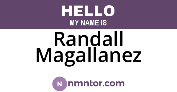Randall Magallanez