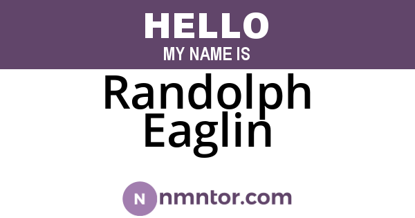 Randolph Eaglin
