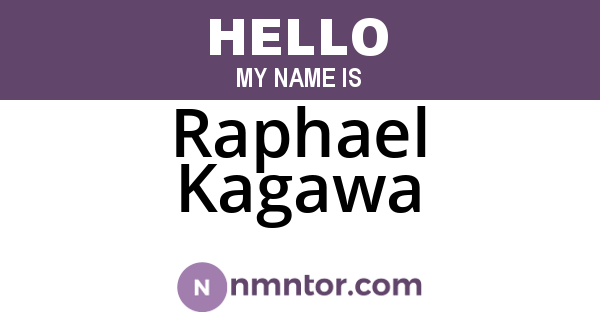 Raphael Kagawa