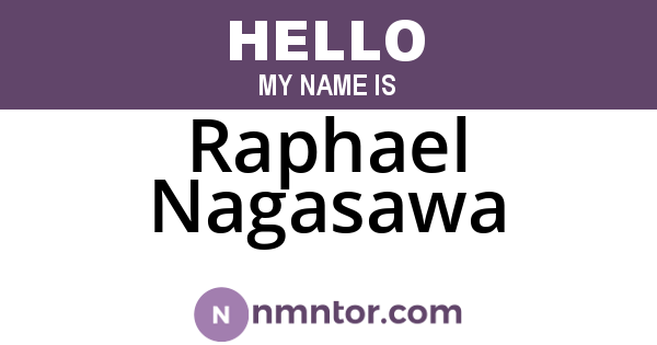 Raphael Nagasawa