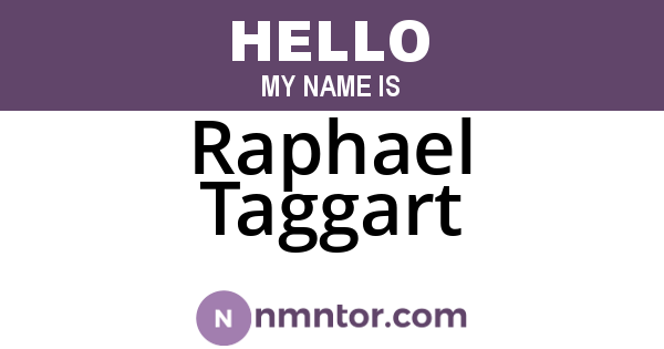 Raphael Taggart
