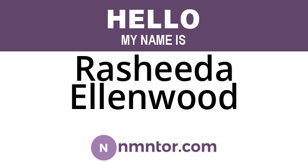 Rasheeda Ellenwood