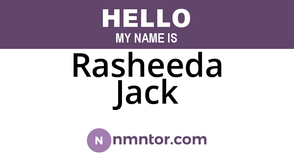 Rasheeda Jack