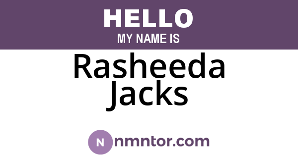 Rasheeda Jacks