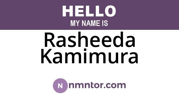 Rasheeda Kamimura