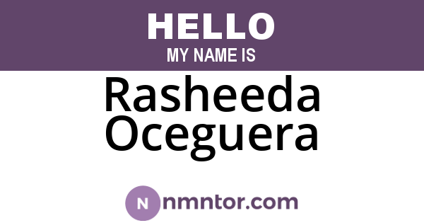 Rasheeda Oceguera