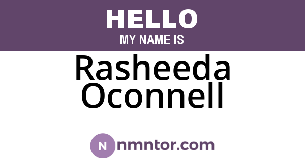 Rasheeda Oconnell
