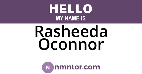 Rasheeda Oconnor