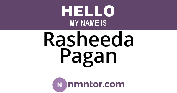 Rasheeda Pagan