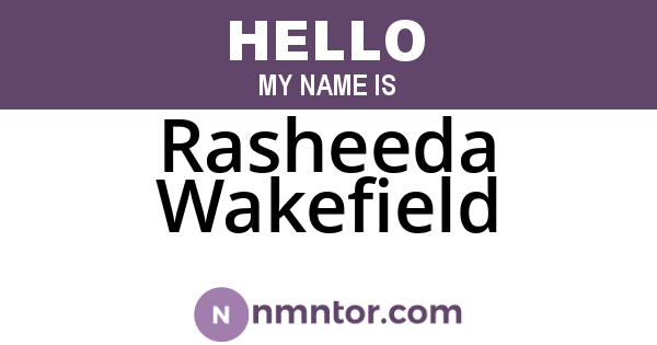 Rasheeda Wakefield