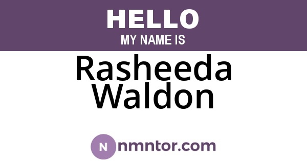 Rasheeda Waldon