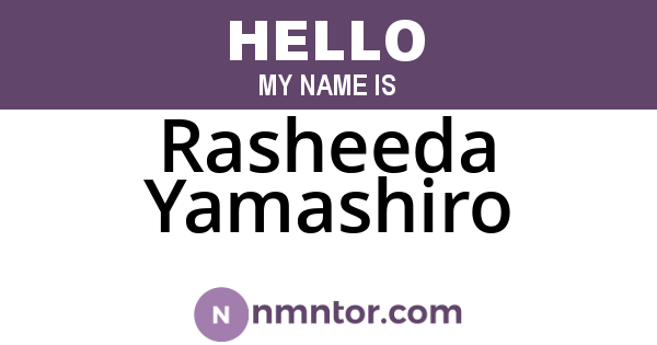 Rasheeda Yamashiro