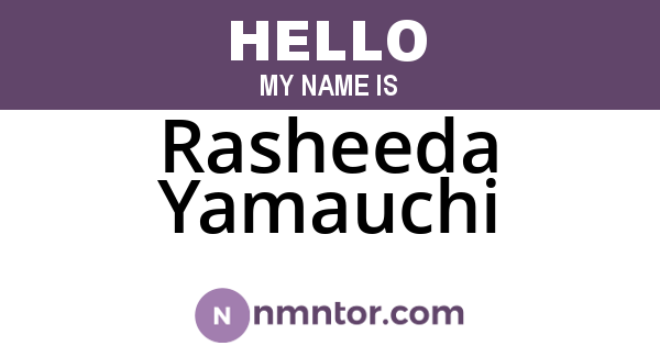 Rasheeda Yamauchi