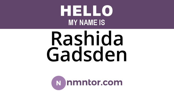 Rashida Gadsden