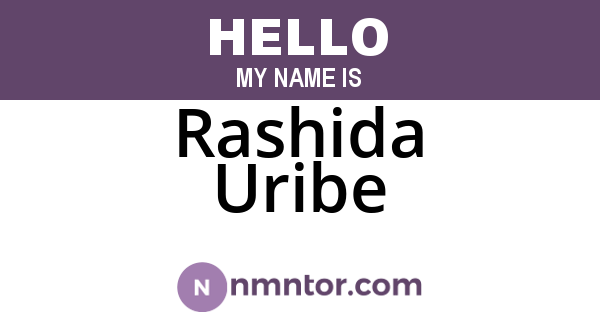 Rashida Uribe