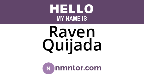 Raven Quijada