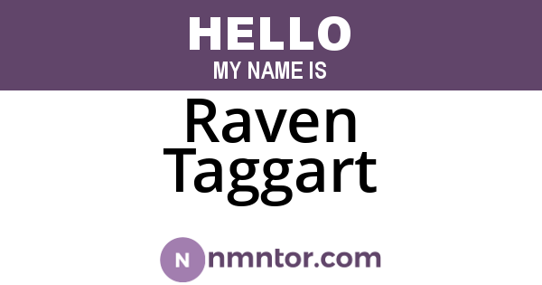 Raven Taggart