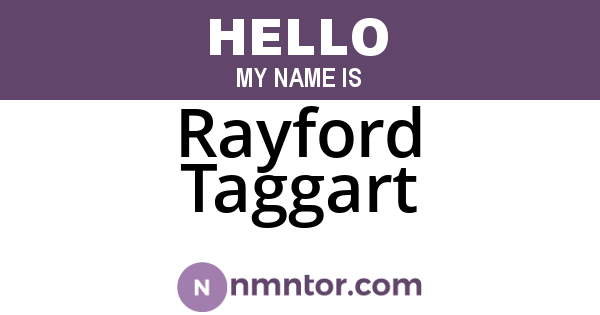 Rayford Taggart