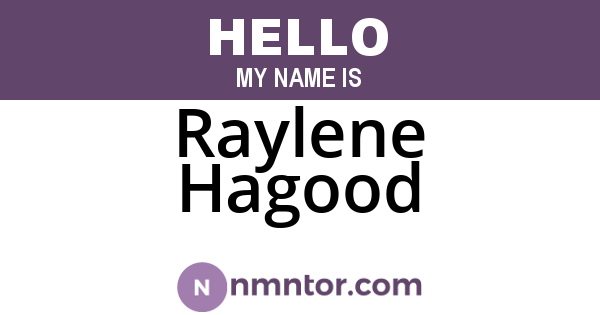 Raylene Hagood