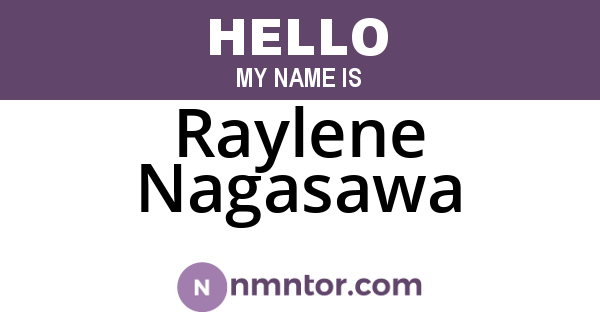 Raylene Nagasawa
