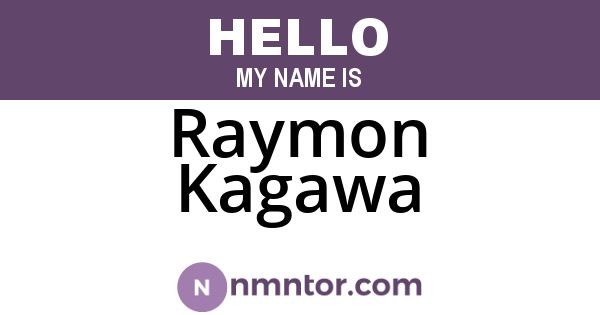 Raymon Kagawa