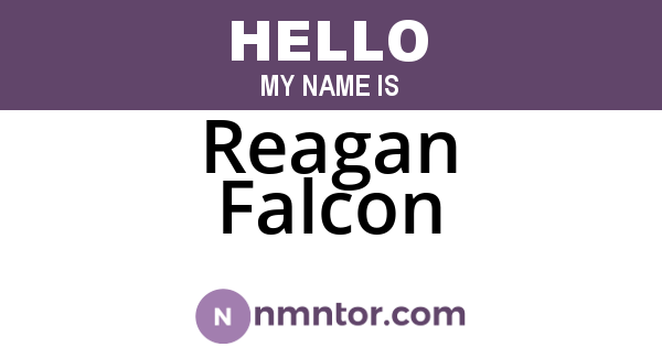 Reagan Falcon