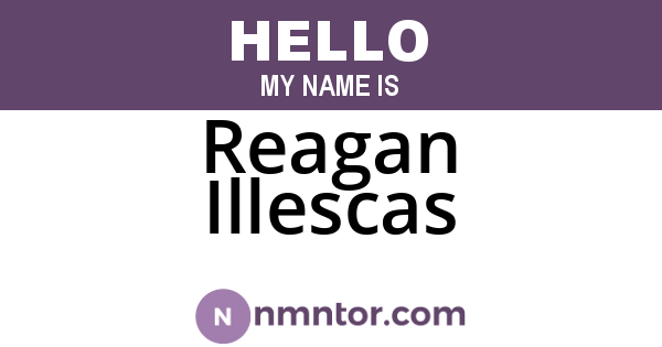 Reagan Illescas