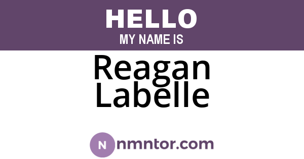Reagan Labelle
