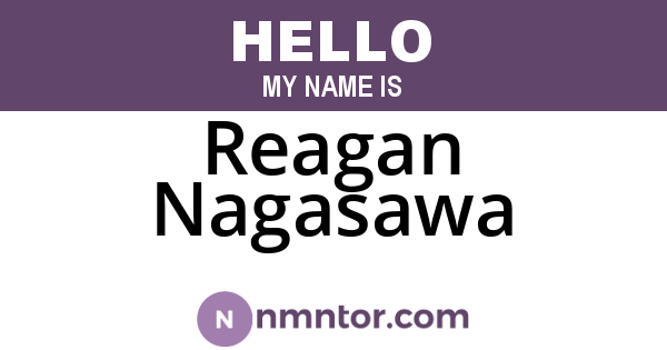 Reagan Nagasawa
