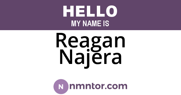 Reagan Najera