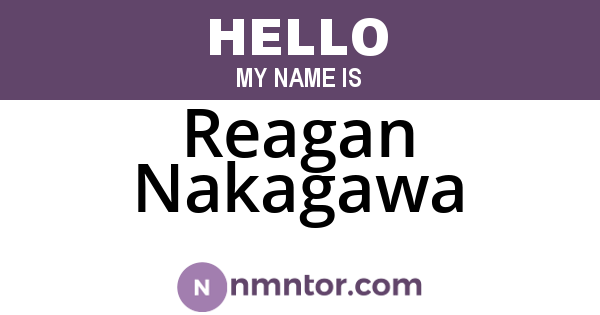 Reagan Nakagawa