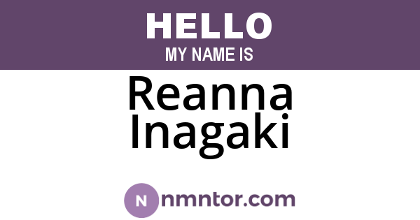 Reanna Inagaki
