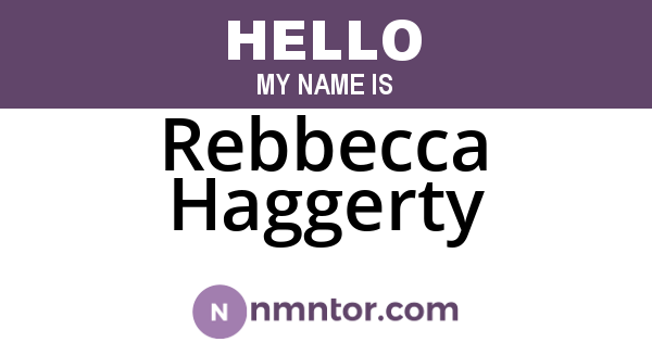 Rebbecca Haggerty