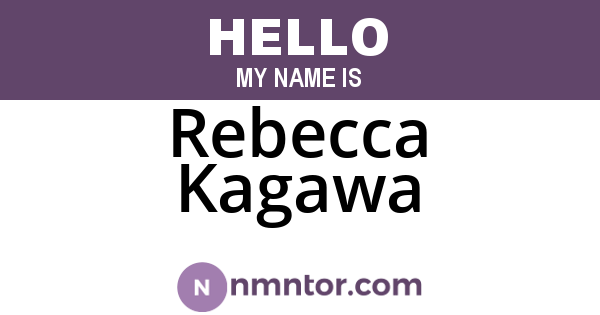 Rebecca Kagawa